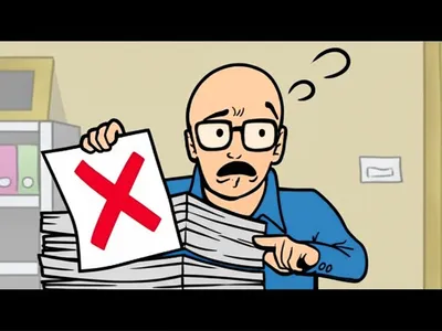 Illustration disapprove