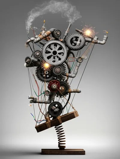 Illustration contraption