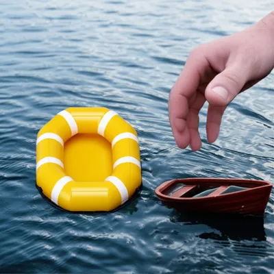 Illustration floating - Image 1