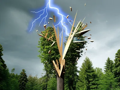 Illustration thunderbolt - Image 1