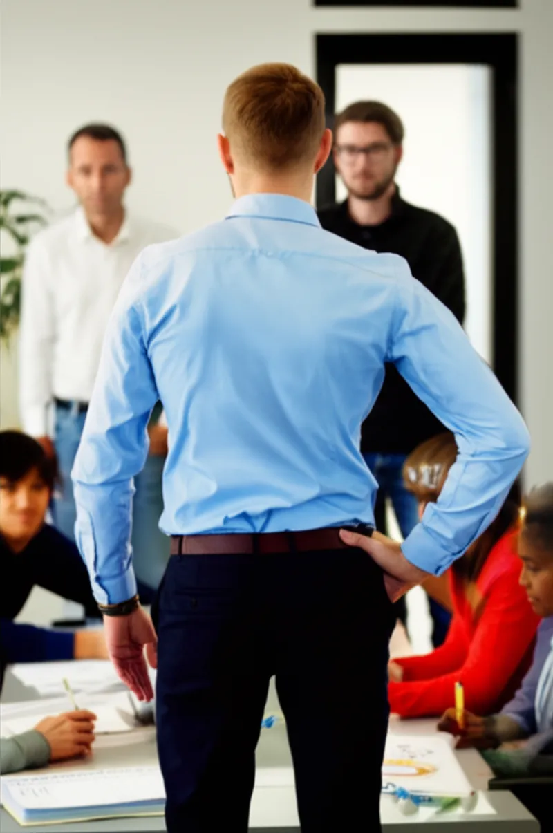 Illustration visuelle du mot « director » - Directeur, réalisateur