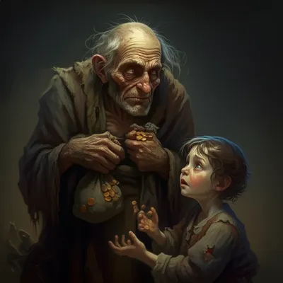 Illustration churlish - Image 1