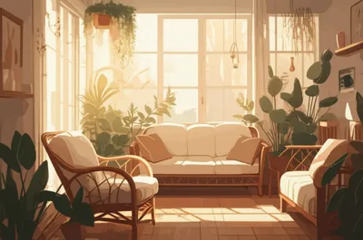 Illustration sunroom - Image 1