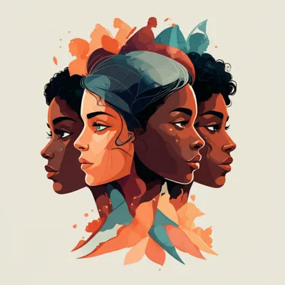 Illustration woman - Image 1