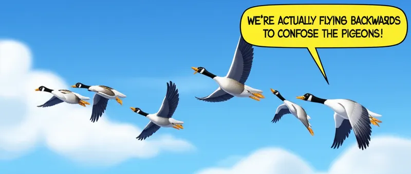 Illustration visuelle du mot « canards » - Canard, rumeur