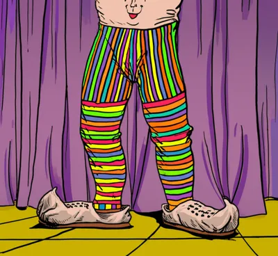 Illustration pantaloon - Image 1