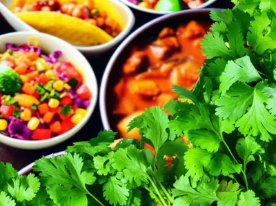 Illustration coriander