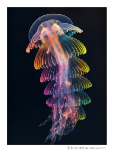 Illustration ctenophores