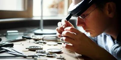 Illustration watchmaker