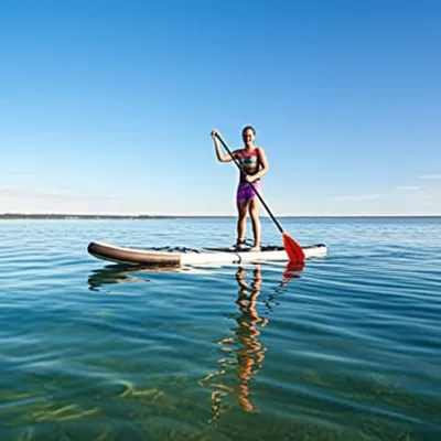 Illustration paddleboards