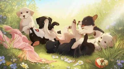 Illustration romps - Image 1