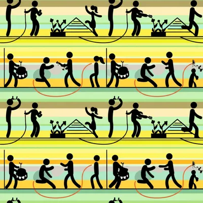 Illustration rhythmic - Image 1