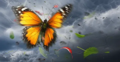 Illustration fluttered - Image 1