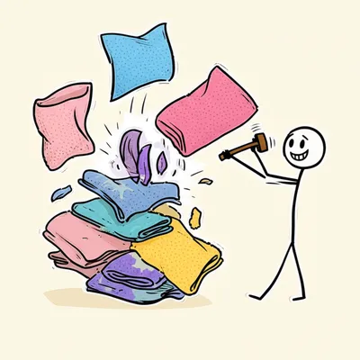 Illustration towel - Image 1