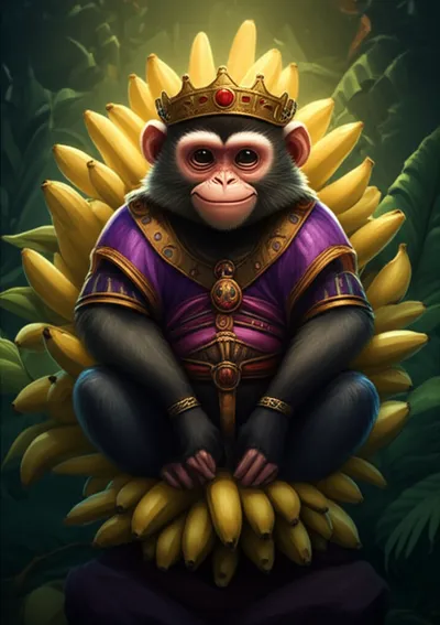 Illustration monkeys - Image 1