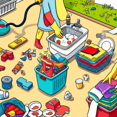 Illustration chores - Image 1