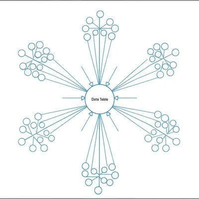 Illustration snowflake - Image 1