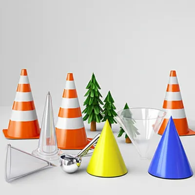 Illustration cones - Image 1