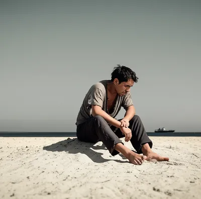 Illustration stranded - Image 1