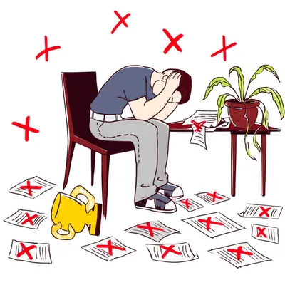 Illustration chagrin - Image 1