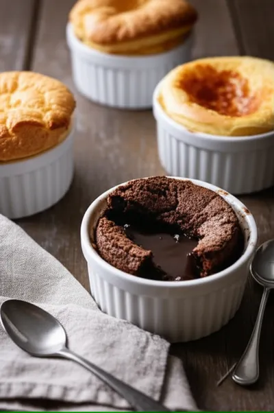 Illustration ramekins