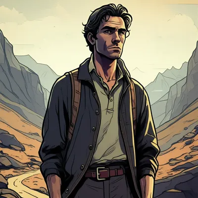 Illustration hillbilly