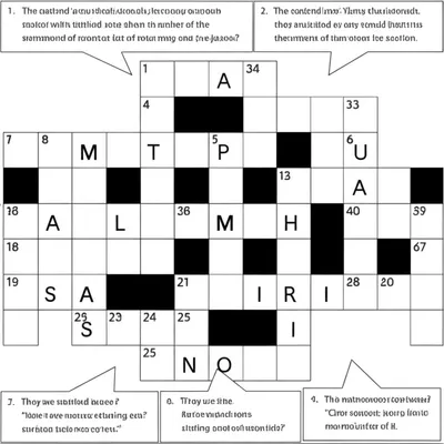 Illustration crossword