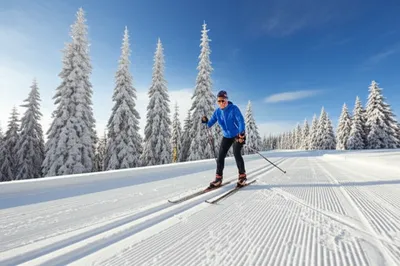 Illustration langlauf