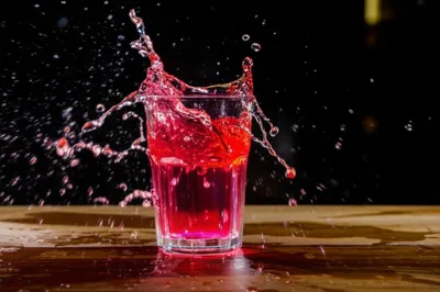 Illustration sloshed