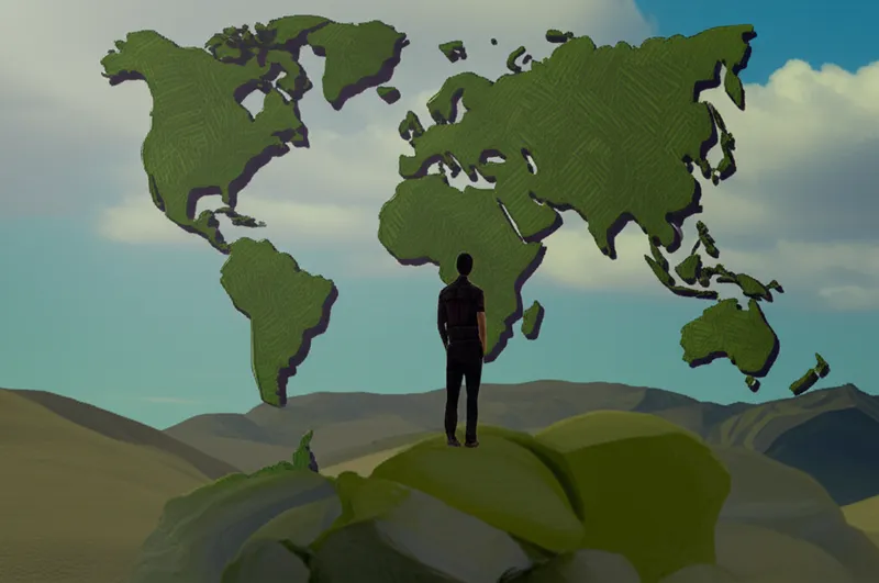 Ilustración visual de la palabra "continental" - Continental