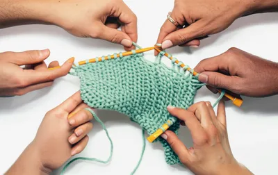 Illustration knitting - Image 1