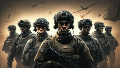 Illustration troopers - Image 1