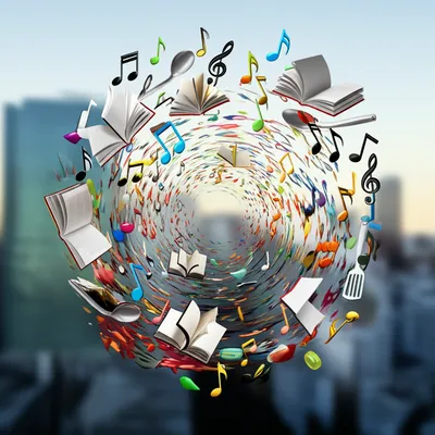 Illustration commotion