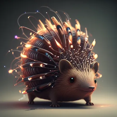 Illustration hedgehogs - Image 1