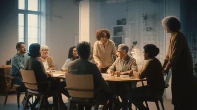 Illustration seated - Image 1