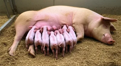 Illustration farrowing - Image 1