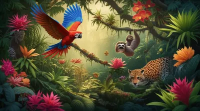 Illustration neotropical