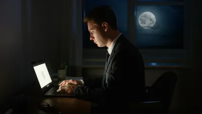 Illustration moonlighting - Image 1