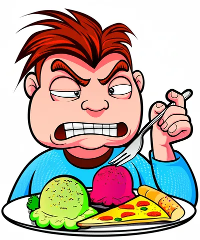 Illustration distasteful