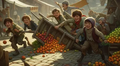 Illustration urchins - Image 1