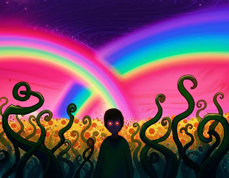 Illustration visuelle du mot « preternatural » - Surnaturel, étrange