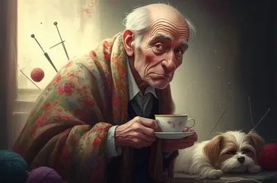 Illustration crone - Image 1