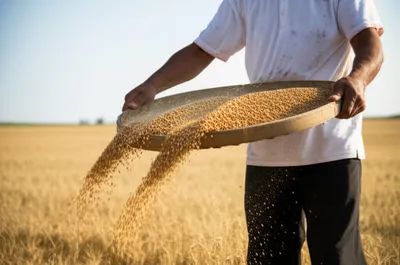 Illustration winnowing - Image 1