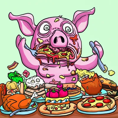 Illustration gourmandised