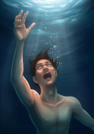 Illustration drowned - Image 1