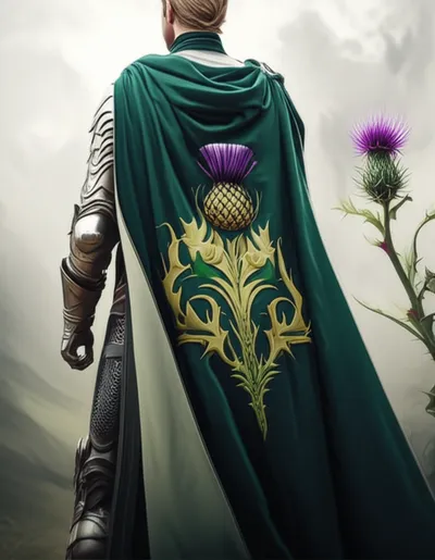 Illustration thistles - Image 1