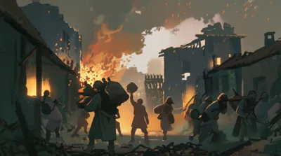 Illustration plunders