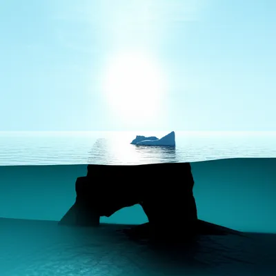 Illustration iceberg - Image 1