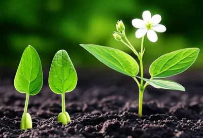 Illustration dicotyledons - Image 1