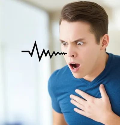 Illustration hiccupping - Image 1